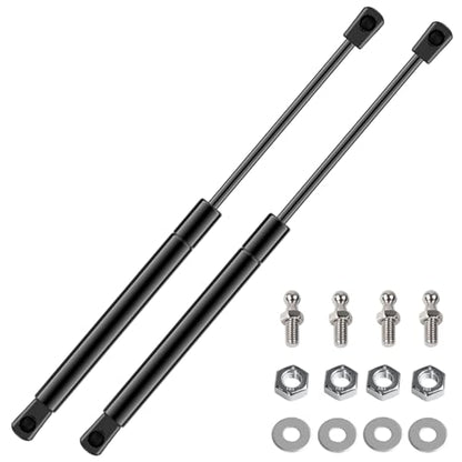 Gas Struts 15 Inch 67Lb/300N Shock with Brackets, RV Bed Storage Door Lift Kit, Gas Struts for Heavy Lid Duty Springs (Fit 56lb-78lb Lid), 2pcs (1pair) - size: 15Inch/67 Lbs
