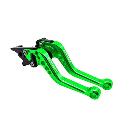 Short Levers Brake Clutch Compatible with EX650 Ninja 650R ER-6F ZR650 Z650 ZR900 Z900 2017-2021/ KLE650 Versys650 17-21/ KLZ1000 Versys 1000 2017-2021/ EN650 Vulcan S 650 17-21: Green - color: Green, size: Ninja 650R/ZR650/ZR900/Z650/Z900/KLE650/KLZ1000