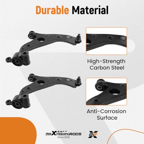 maXpeedingrods 2Pcs Front Lower Control Arm Kit for Mazda 6 2014-2020 - size: 2-Pieces