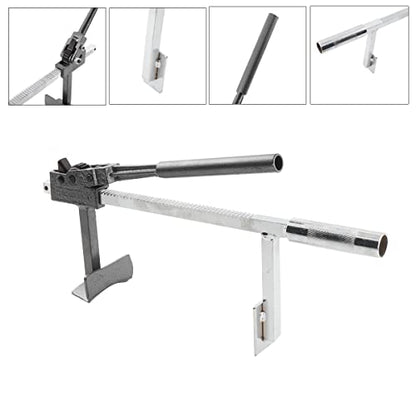 Manual Tire Changer Base Portable Tire Changer Changing Machine Portable Hand Bead Breaker Mounting Tool Car Motorcycle Bike Tire Changer Tool Tyre Bead Breaker Removal Machine