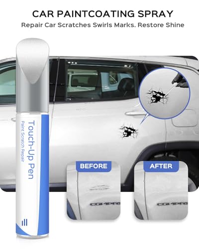 PW1/SW1 Stone White Touch Up Paint Compatible with Jeep Exact Match Chips and Nicks Touch Up - color: Stone White(PW1/SW1) Compatible with Cherokee/Commander/Compass/Grand-Cherokee/Liberty/Patriot