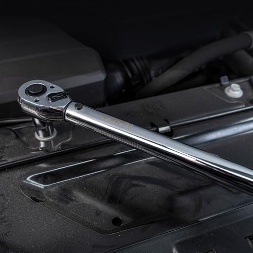 6-Piece 1-1/2" Drive Click Torque Wrench Set - size: 6pcs 1/2"