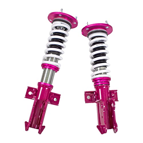 Godspeed MSS0244-B MonoSS Coilover Lowering Kit, Fully Adjustable, Ride Height, Spring Tension And 16 Click Damping, compatible with Ford Flex 2013-19 (No MagneRide Suspensions)