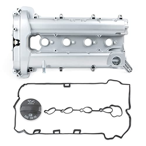 MITZONE Valve Cover Compatible with 2010-2017 GMC Terrain Chevy Equinox Captiva Malibu Buick LaCrosse Regal Verano 2.4L Replace 12610279 12610280