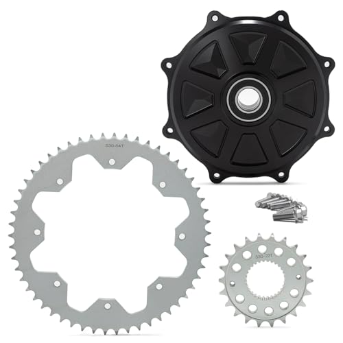 TOFR Belt Drive to Chain Drive Conversion Kit for Harley Touring 2009-UP - size: 22T+54T