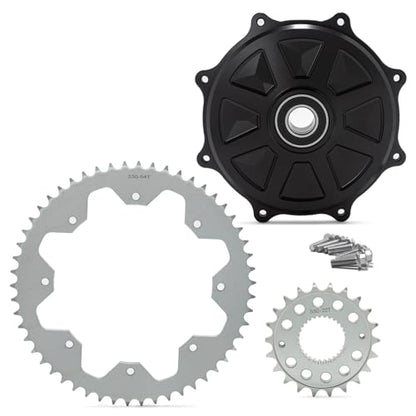 TOFR Belt Drive to Chain Drive Conversion Kit for Harley Touring 2009-UP - size: 22T+54T