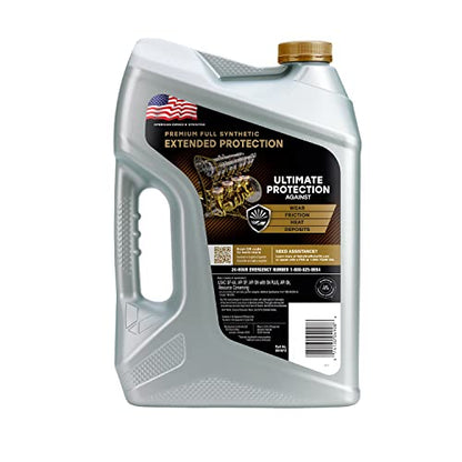 Valvoline Extended Protection Full Synthetic Motor Oil SAE 5W-20 5 QT (Pack of 2) - size: 5 QT (Pack of 2), style: Extended Protection