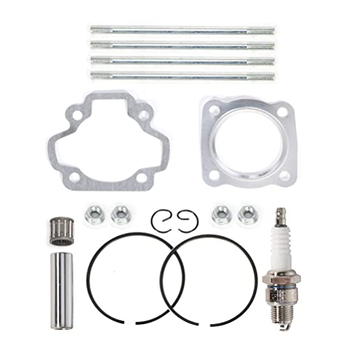 ECCPP 49CC Cylinder Piston Gasket 1981-2009 for Yamaha for PW50 - size: 49CC-93310-210M0-00