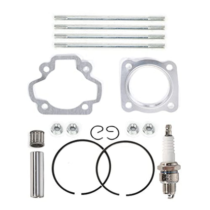 ECCPP 49CC Cylinder Piston Gasket 1981-2009 for Yamaha for PW50 - size: 49CC-93310-210M0-00