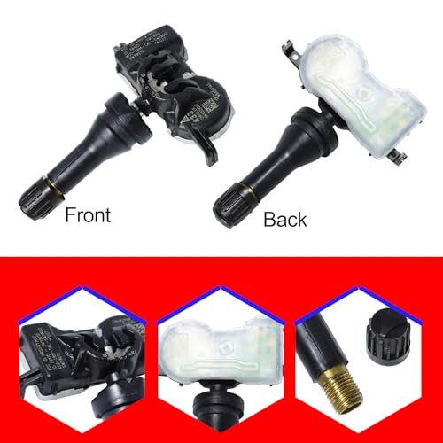 SMMS TPMS Sensor 68252493AB 433Mhz for Jeep Grand Cherokee Compass 4Pack