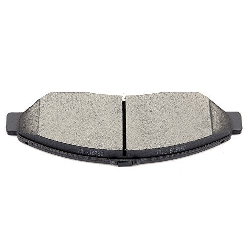 Brake Pads D1280 D1281 ECCPP Ceramic Brake Kits For Acura For MDX 2007-2013 - size: Front D1280-8396 + Rear D1281-8397