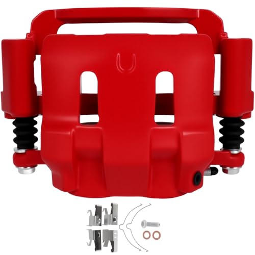 cciyu Front Left Disc Brake Caliper Assembly with Bracket 18-B4791 - size: Front Left[18-B4791]