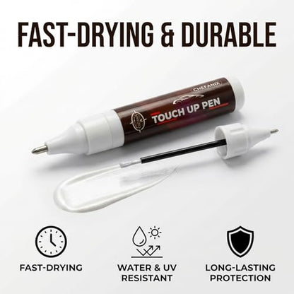Touch Up Paint Pen for Tesla Model 3/Y/S/X (Midnight Silver Metallic(PMNG))–Exact Color Match Car Paint Scratch Repair, 2-in-1 Brush & Pen, DIY Chip & Scratch Fix,Automotive Scratch Repair Pen - color: Midnight Silver Metallic(PMNG)