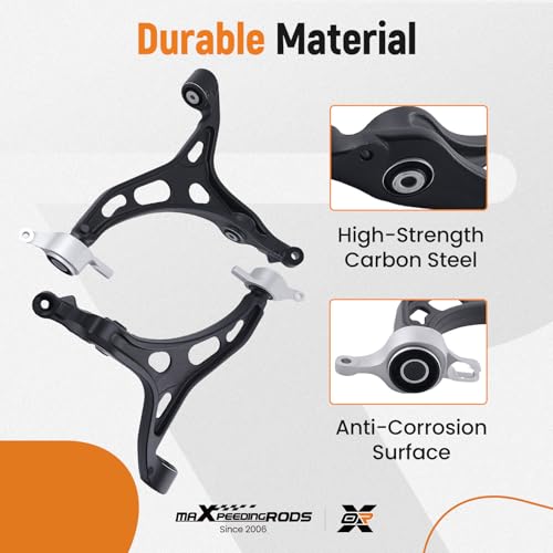 maXpeedingrods 4Pcs Front Lower Control Arm Kit for Dodge Durango 2011-2015 - size: 4Pcs