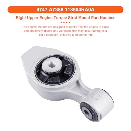 Engine Motor Mount Compatible with N-issan Altima 2013-2018 V6 3.5L ,Nissan Maxima 2015-2023 V6 3.5L,Nissan Pathfinder 2017-2021 V6 3.5L,Replacement for A4355HY A4354HY A4356HY A7386 A7381 - size: Maxima 15-23