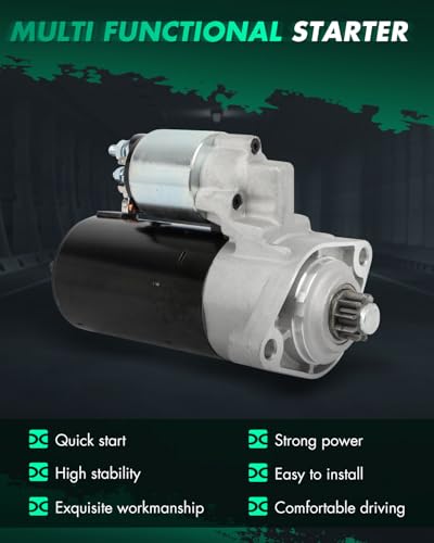 SCITOO Starter Fit For Porsche Cayenne 2008-2010 4.8L 948-604-206-00 - style: 1125058