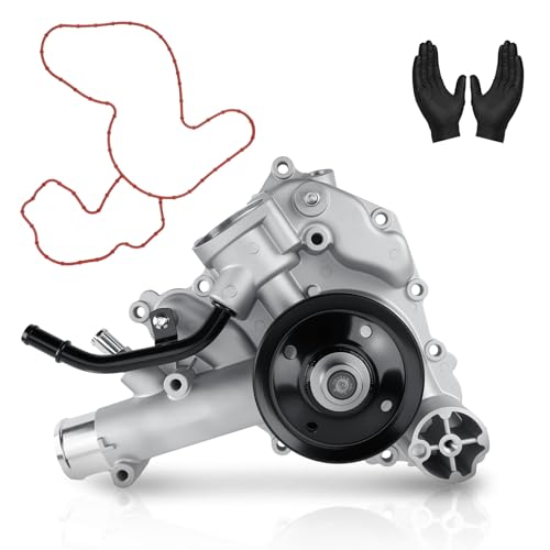 AW6341 Professional Water Pump Compatible with Ram 1500 2011-2020, 2500 3500 11-18, Dodge Ram 09-10 5.7L V8 HEMI, Durango, Chrysler Aspen. OEM Replaces 53022192AE - size: 2009-2020