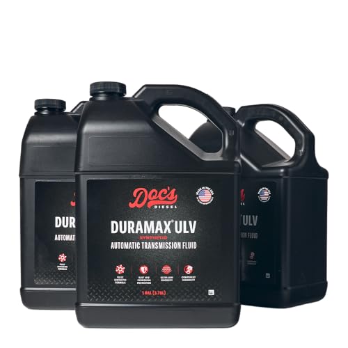 Doc’s Diesel DEXRON ULV High Mileage Full Synthetic Automatic Transmission Fluid, 3-Gallons - color: Dexron ULV, size: 3-Pack