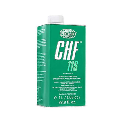 Pentosin 1405116 CHF 11S Long-Life Synthetic Hydraulic Fluid for Audi, Bentley, BMW, Chrysler, Dodge, Jeep, Mercedes-Benz, Mini, Porsche, Saab, Volkswagen, Volvo, and More; 1 Liter
