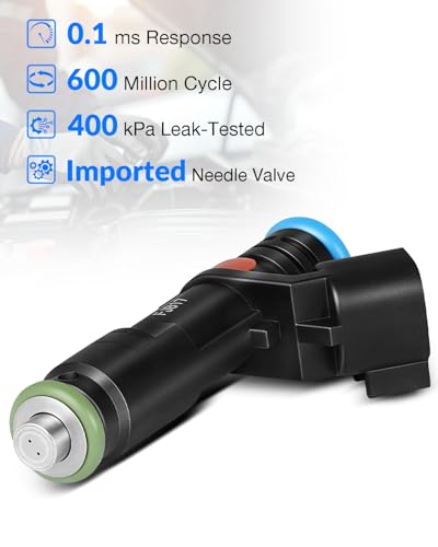 Fuel Injectors for 5.4L V8 Fits For:-Ford 2005 2006 2007 F150 F250 F350 Super Duty Expedition, For:-Lincoln Navigator Mark LT, OE# FJ817 5C3Z9F593DA 5C3Z9F593DC (8 Pcs) - size: FJ817(8)
