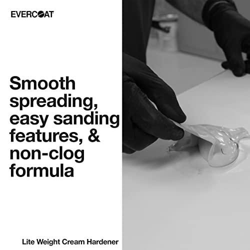 Evercoat Lite Weight Body Filler - Clog-Free Body Filler for Aluminum, Fiberglass & More - 25.36 Fl Oz