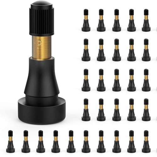 TR600HP High Pressure Rubber Snap-in Tire Valve Stem (TR600HP - 50 Pack) - size: TR600HP - 50 Pack