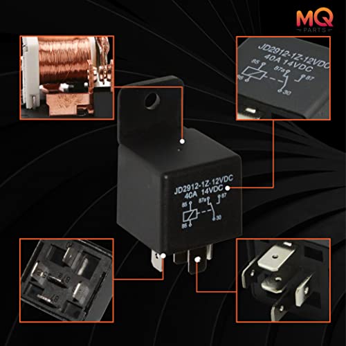 3 Pcs 00432101 5-Pin 12V 40A Multi-Purpose Relay Heavy Duty Relay - Replaces 430-300 AYP 109748X Ariens 00432101 Hustler 026237 Exmark 98-7249 1-643275 Ariens EZR1440 EZR1540 EZR1640