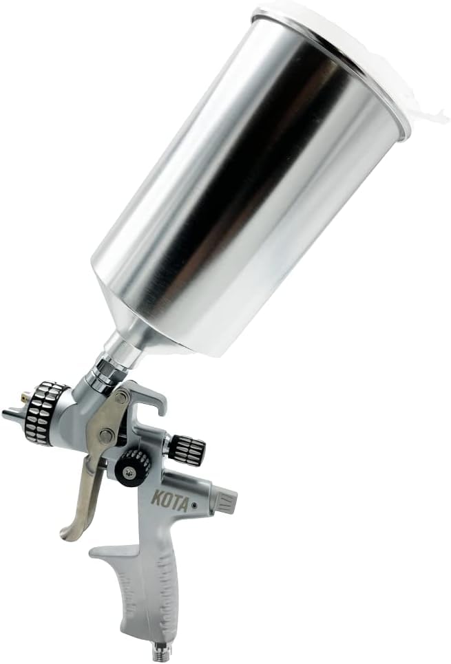 LAUCO KOTA HVLP Spray Gun Nozzle, Compact Aluminum Paint Sprayer (1.4 mm) 60822 - size: 1.4 mm