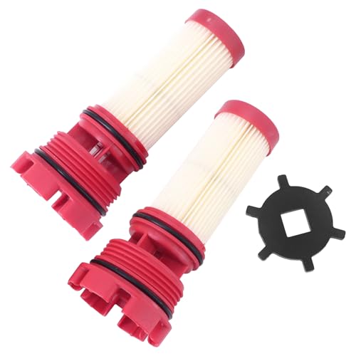 2Pcs Fuel Filter w/Removal Tool for Mercury Optimax Verado Outboard