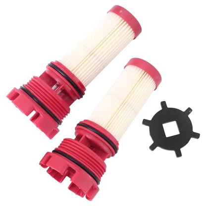2Pcs Fuel Filter w/Removal Tool for Mercury Optimax Verado Outboard