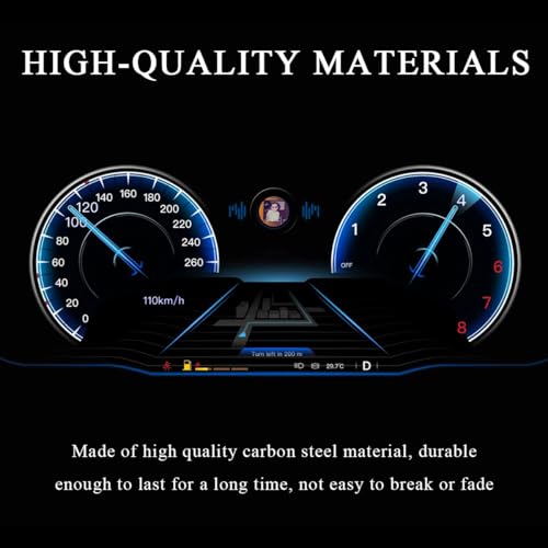povtii 2 PCS Single Gauge Mounting Panel, 2.1 Inch Gauge Mounting Panel Bracket Pod with Single Hole, Metal Gauge Pillar Bracket Holder for Most Vehicles' Dashboard, Car Accessories - color: 2 PCS