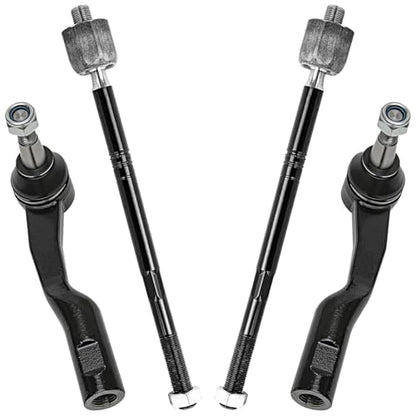 Detroit Axle - Front Tie Rods for 2013 2014 Chevrolet Malibu - size: 4S48461/group