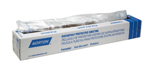 Norton 636425-06727 12' x 400' Overspray Protective Sheeting