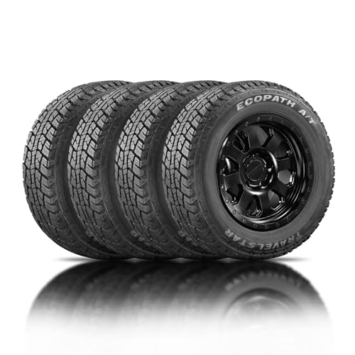 Set of 4 Travelstar Ecopath AT All Terrain 265/70R17 115T SUV Radial Tire - size: 265/70R17 SL