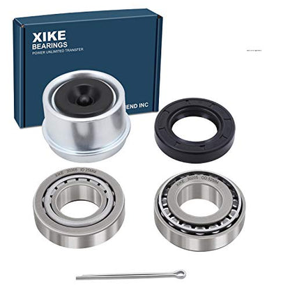 XiKe Trailer Wheel Bearings Kit 30205, 1 Set,Fits for 25mm Axles - size: 30205 + Seal ID 1.18, style: Pack 1 Set