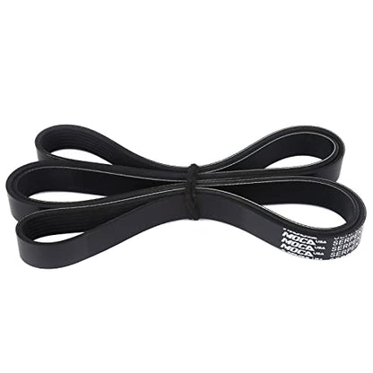 MOCA 7PK2470 EPDM Serpentine Belt Fits 92-03 for Dodge Dakota 3.9L & 98-00 for Dodge Durango 5.2L & 98-02 for Dodge Ram 2500 5.9L - size: 7PK2470