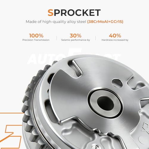 Autoexact 9-0753SVVT Engine Timing Chain Kit w/VVT Sprocket Fit for 2007-2022 2.8L 3.0L 3.6L V6 Chevy Buick Cadillac GMC Pontiac Saturn Traverse Enclave Impala Acadia Caprice Camaro SRX LaCrosse - size: fit for 2007-2022 Chevy Cadillac-2.8/3.0/3.6