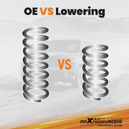 maXpeedingrods 3” Front Lowering Spring Kit for Ford Ranger 1998-2012