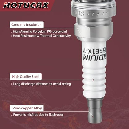 UF562 Ignition Coils & Spark Plugs Tune Up Kit, 4 Pack - size: UF562 & Spark Plugs