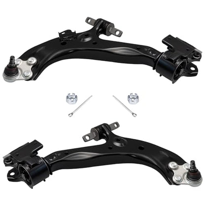 TUCAREST K622930 K622931 (Pair) Front Lower Control Arm and Ball Joint Assembly Compatible With 2012 2013 2014 Ho-nda CR-V [# 522-809 522-810 51360T0AA02 51350T0AA02]