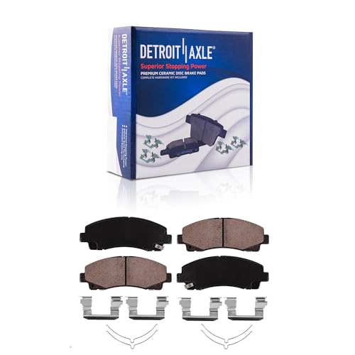 Detroit Axle - 8pc Brake Kit for Acura 2015-2020 TLX - size: 8PR53403/KIT