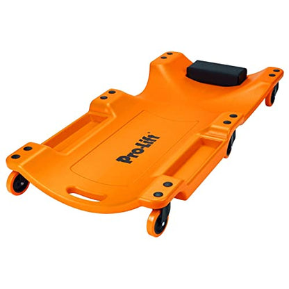 Pro-LifT Mechanic Plastic Creeper 40 Inch Orange - color: Orange