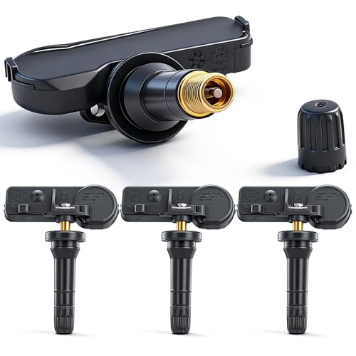TPMS Tire Pressure Monitor Sensor, Compatible with Dodge Ram Charger Journey Challenger Chrysler 300 Jeep Wrangler Grand Cherokee, Replace#56029398AA - color: 56029398AA