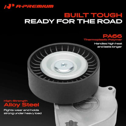 A-Premium Belt Tensioner Assembly with Pulley - style: 39048