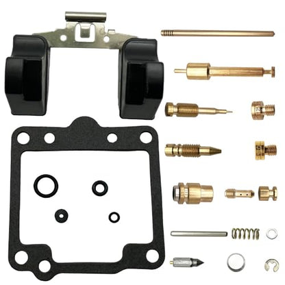 4-Pack Carburetor Repair Kits Carb Rebuild Kit with Float Replacement for Kawasaki GPz750 ZX750A 1982-1985 KZ700A Sports 1984 KZ750L Sports 1983