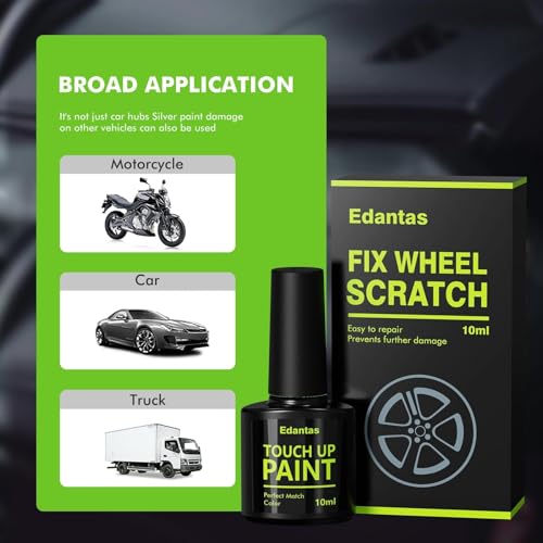 Silver Gray Rim Touch Up Paint - color: Silver Gray
