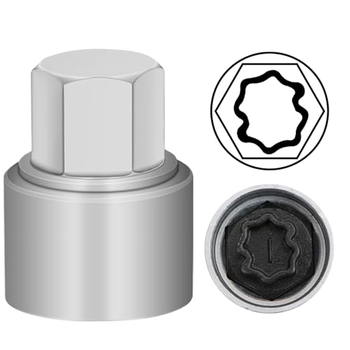 I Wheel Locking Nut Key for Audi, Socket OD 27mm - ID 25mm - size: Socket I