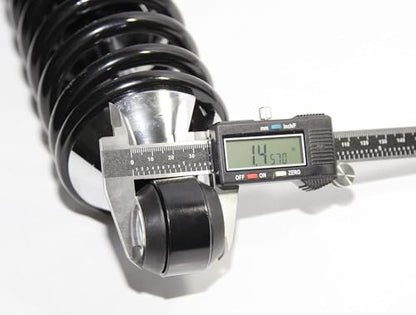 Rear Street Rod Coil Over Shock SET Black Coated Springs (Spring Rate:200) - size: Spring Rate:200