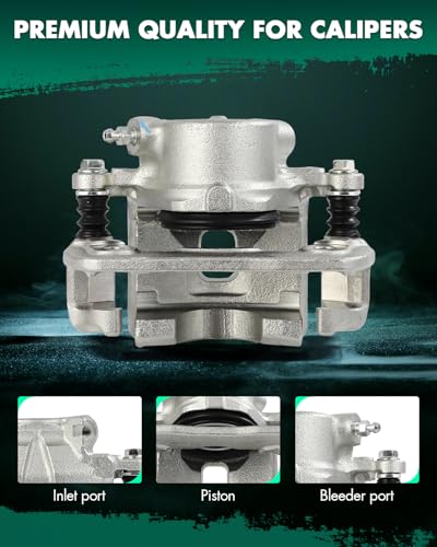 SCITOO 2PCS 19B1487 19B1486 Front Driver & Passenger Side Brake Calipers - size: Front[19B1487 & 19B1486]