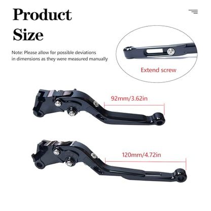 Brake Clutch Levers Replacement for BMW F750GS F850GS F900R F900XR - color: Blue